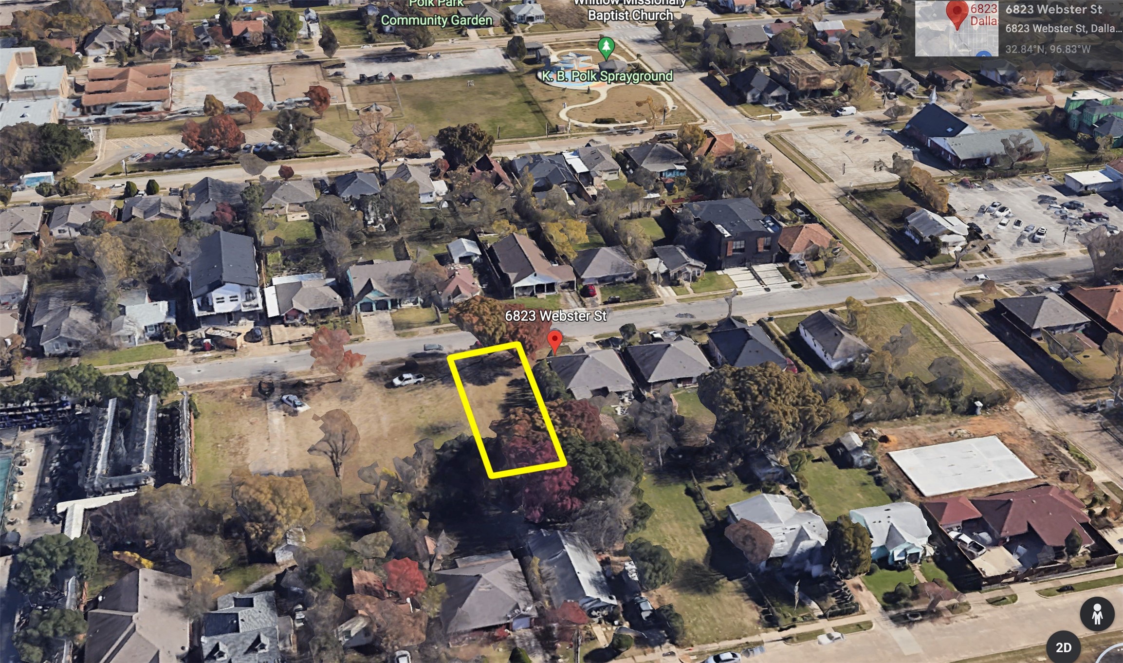 6823 Webster Street Dallas TX 75209