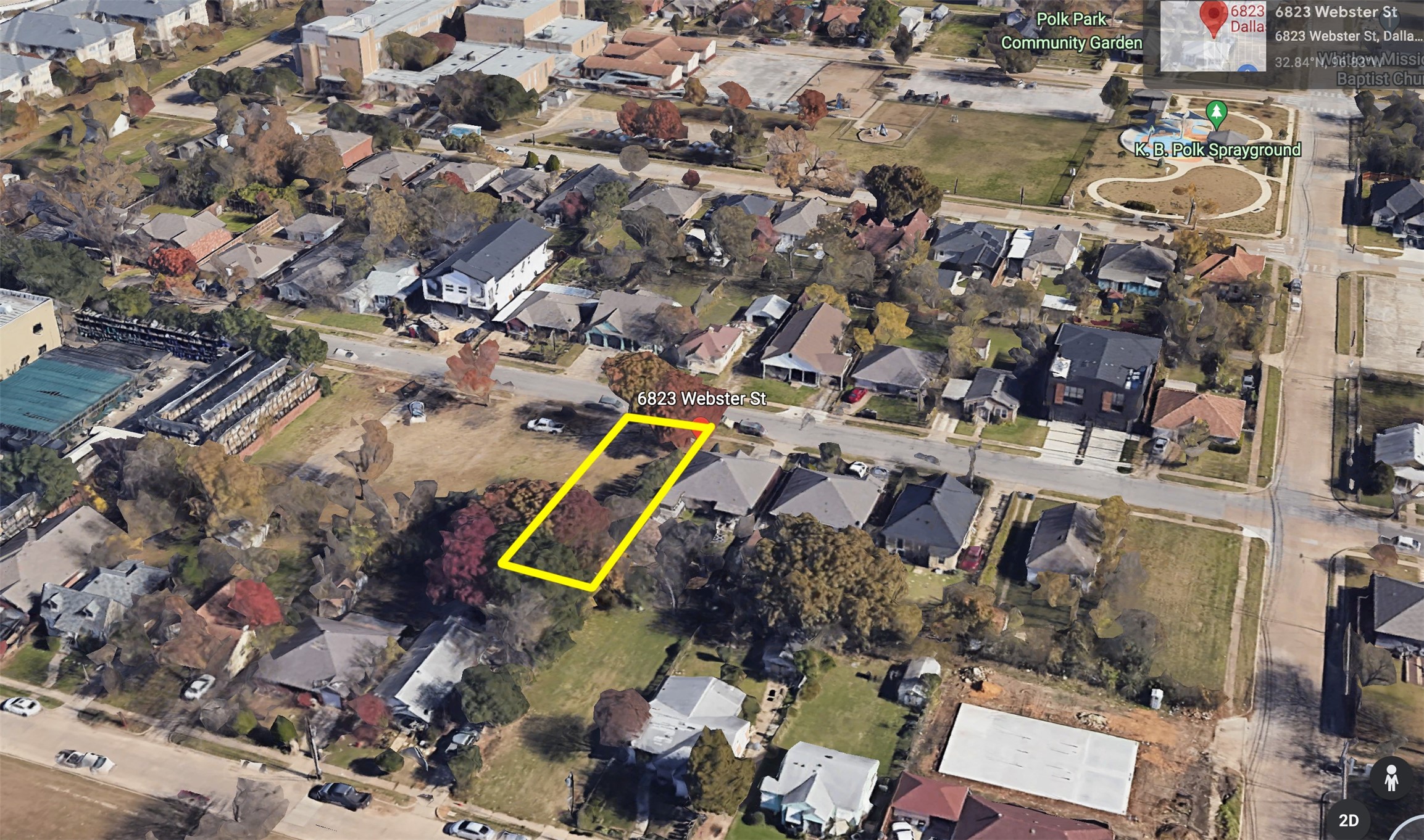6823 Webster Street Dallas TX 75209