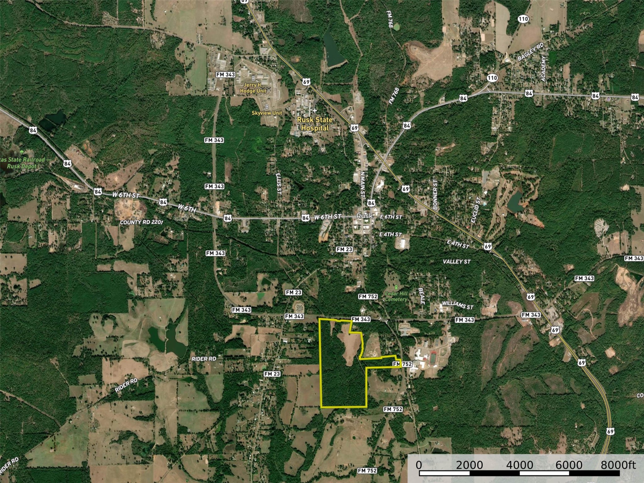 00 Farm To Market Road 752 Rusk TX 75785