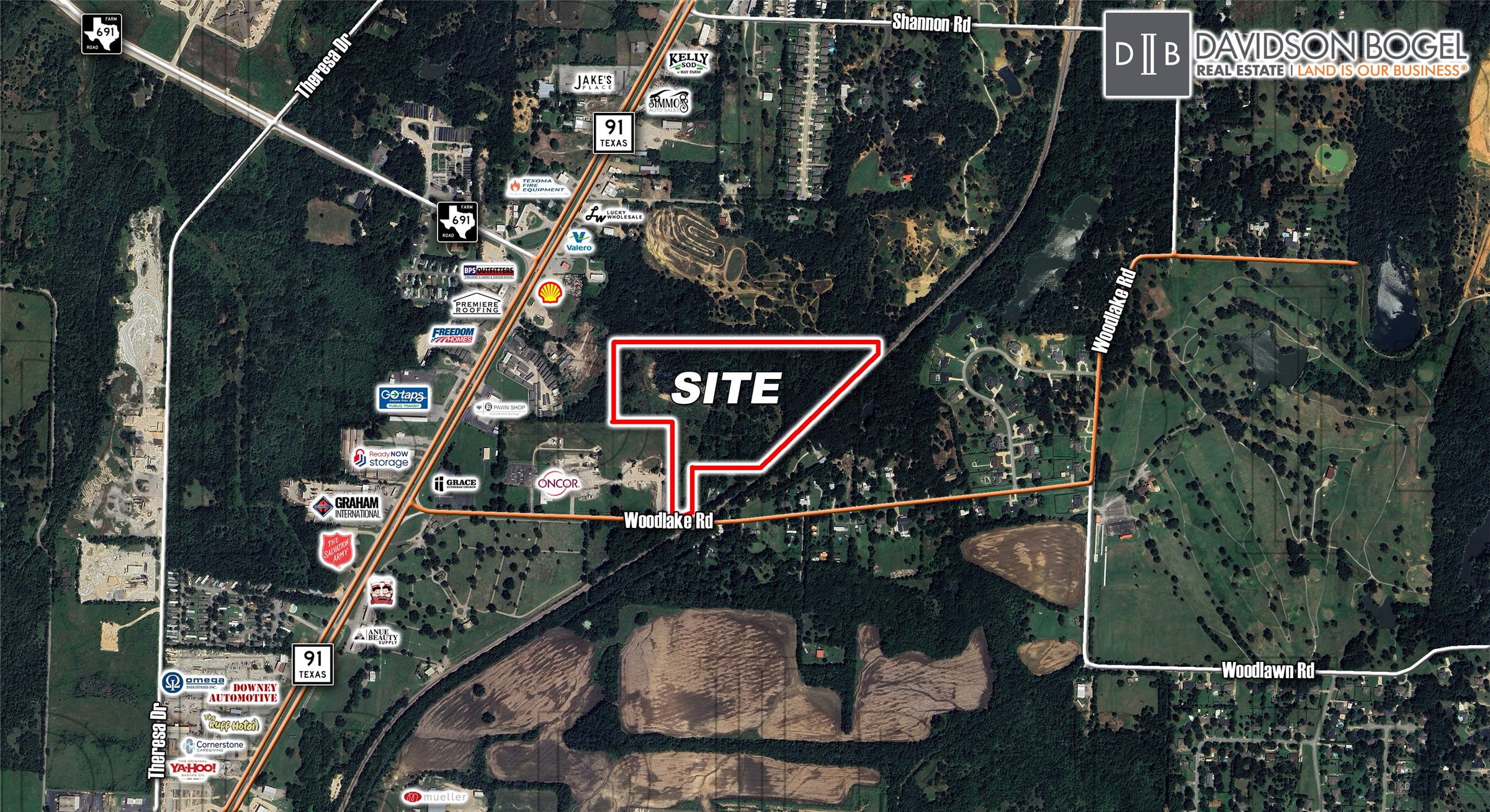 2257 Woodlake Road Denison TX 75090