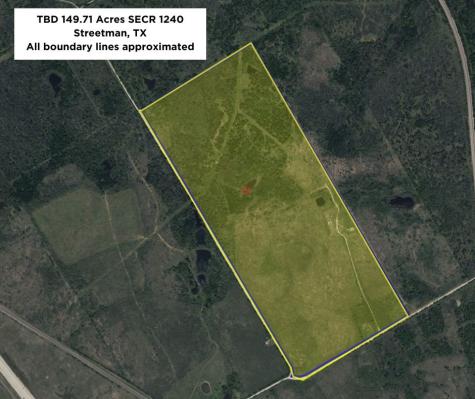 TBD 149.71 Acres SE Cr 1240 Streetman TX 75859