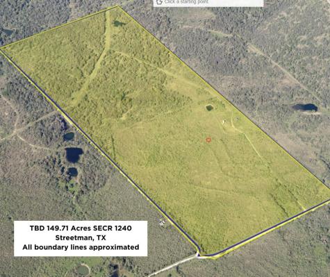 Tbd 149.71 Acres SE Cr 1240 Streetman TX 75859