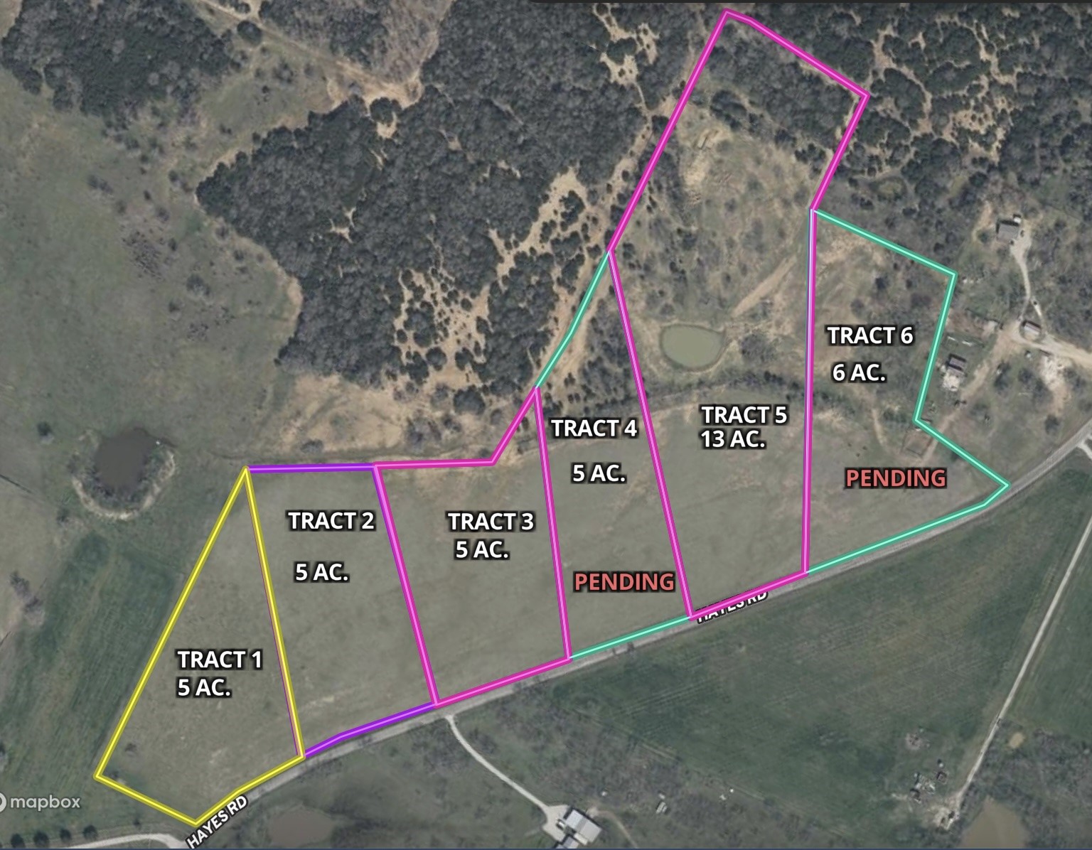 Tbd Tract 5 Hayes Road Mineral Wells TX 76067