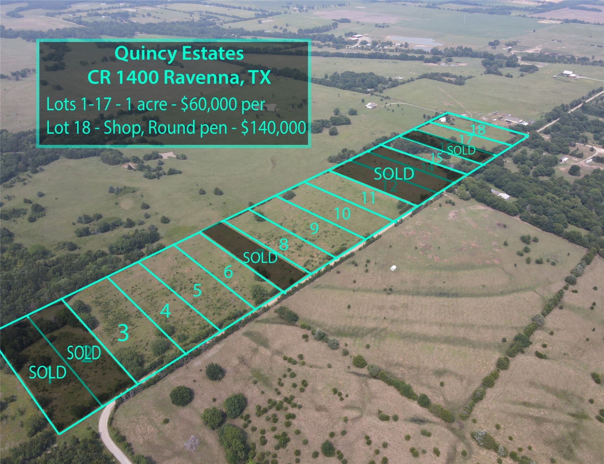 Lot 9 County Road 1400 Ravenna TX 75476
