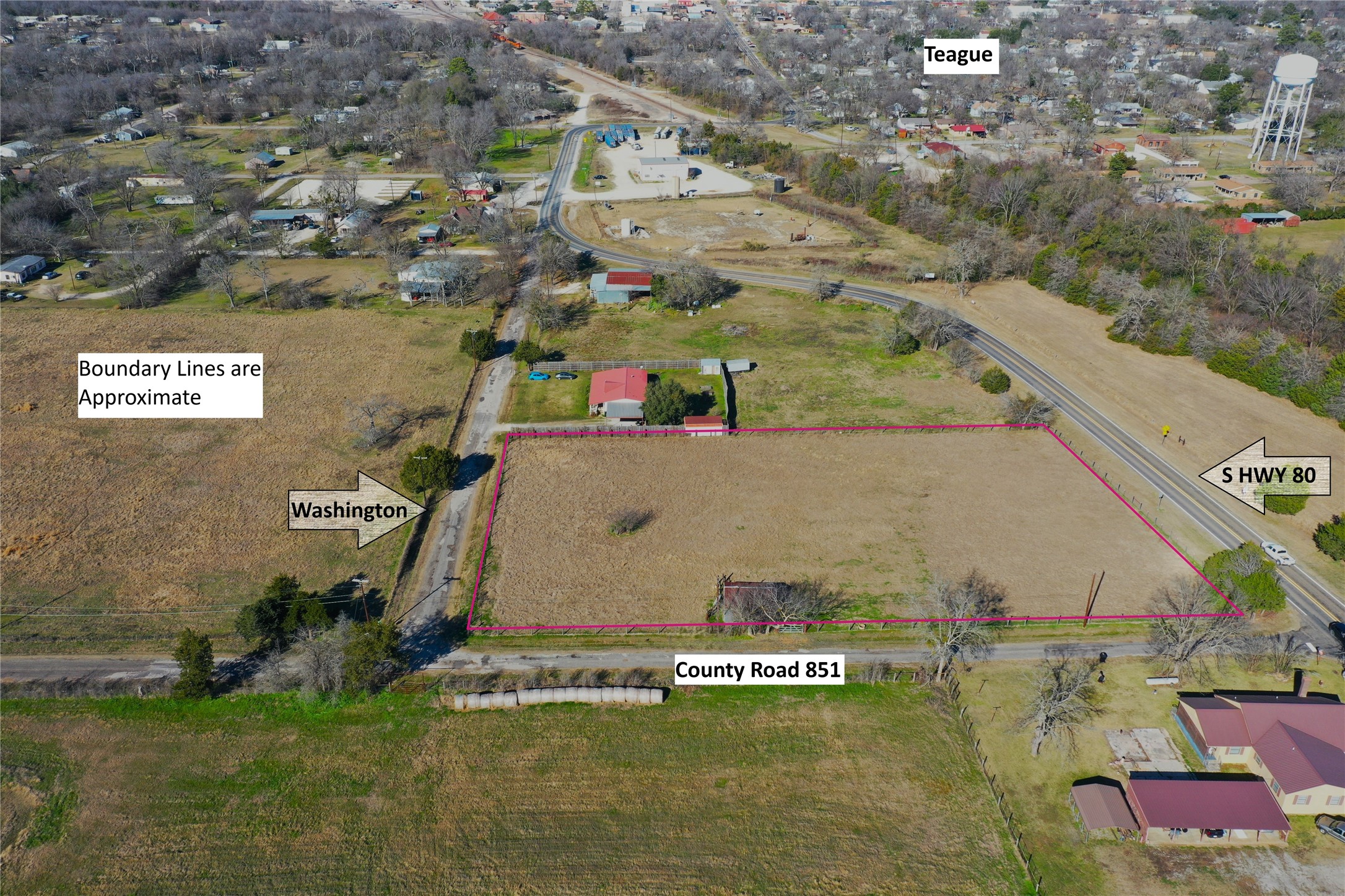 Tbd S Fm 80 S Teague TX 75860