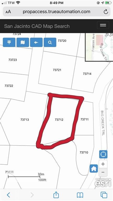 Tbd Big Creek Shepherd TX 77371