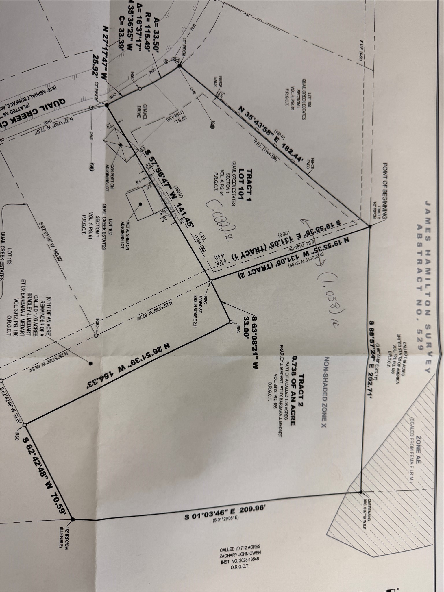 Tbd Quail Creek Circle Pottsboro TX 75076