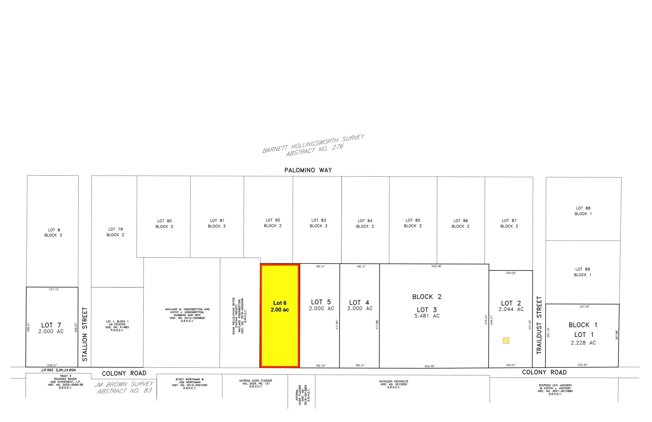 Lot 6 Colony Road Tolar TX 76476