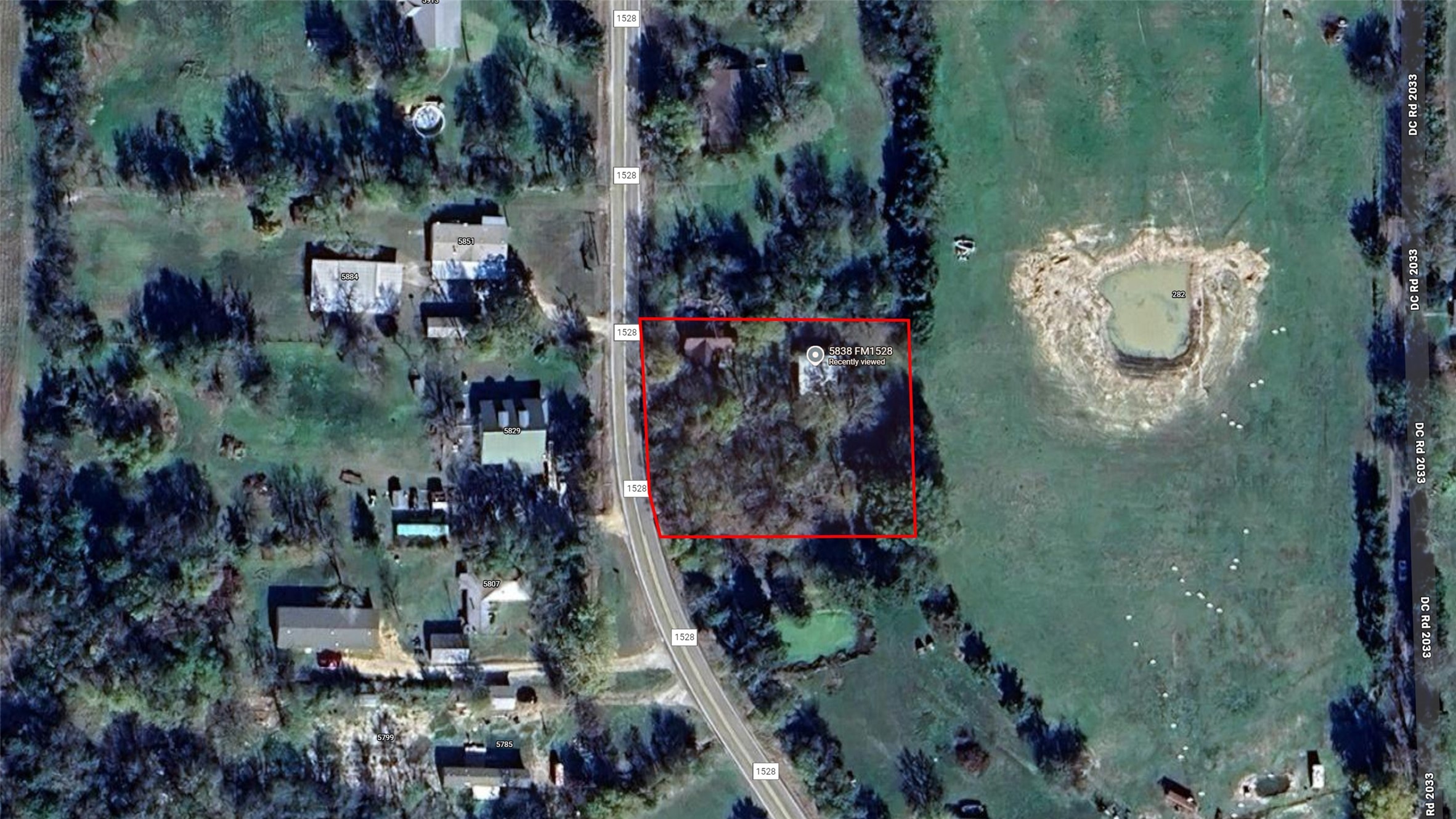 5838 Farm Road 1528 Klondike TX 75448