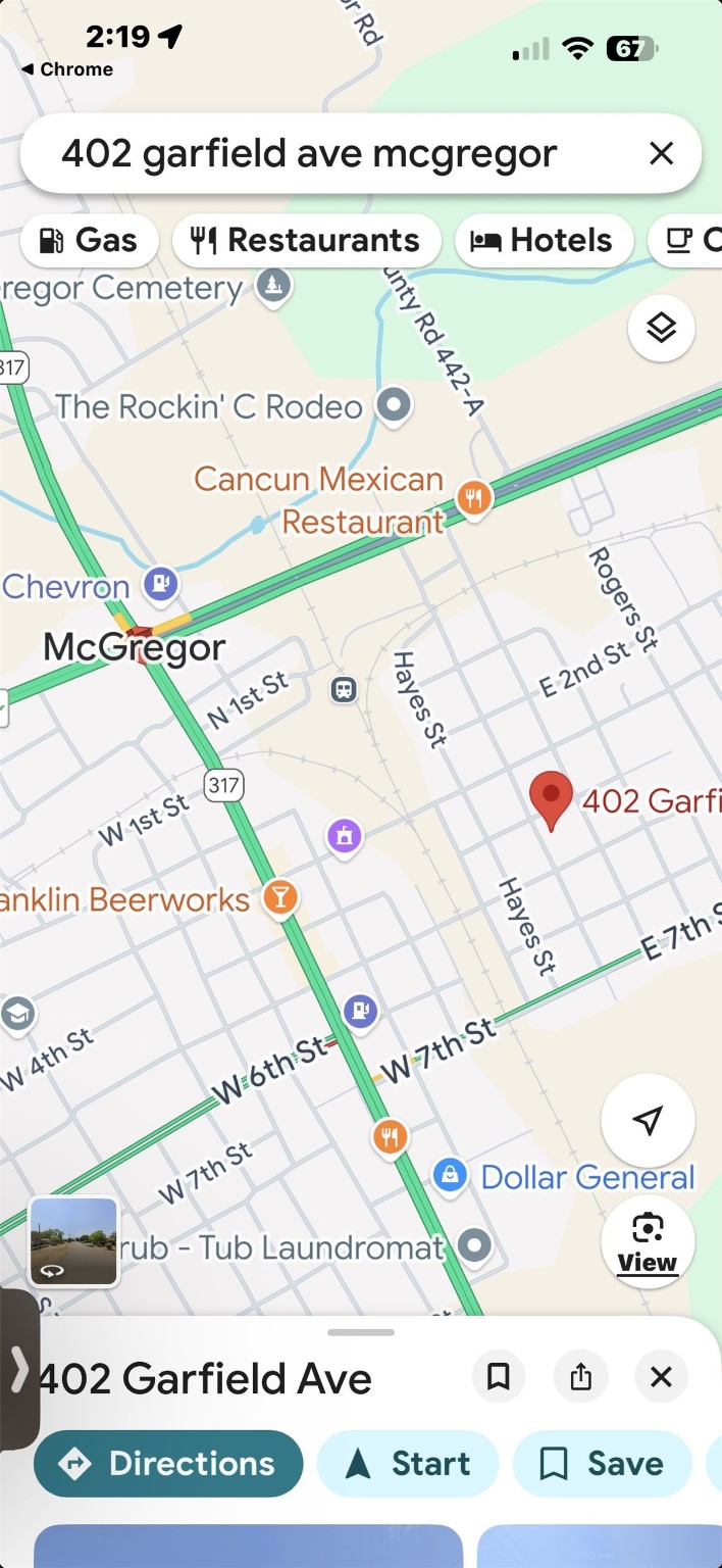402 Garfield Street Mcgregor TX 76657