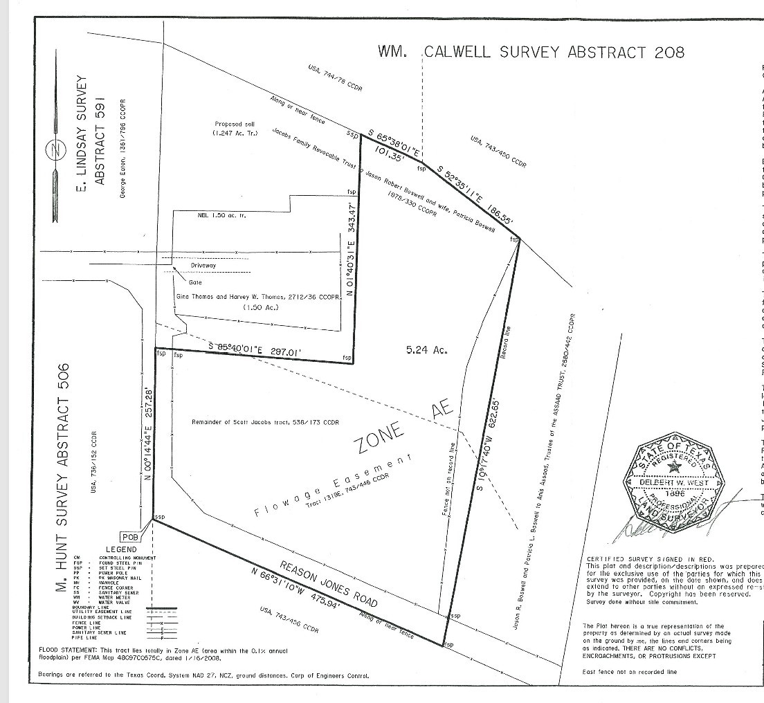 Tbd Reason Jones Road Valley View TX 76272