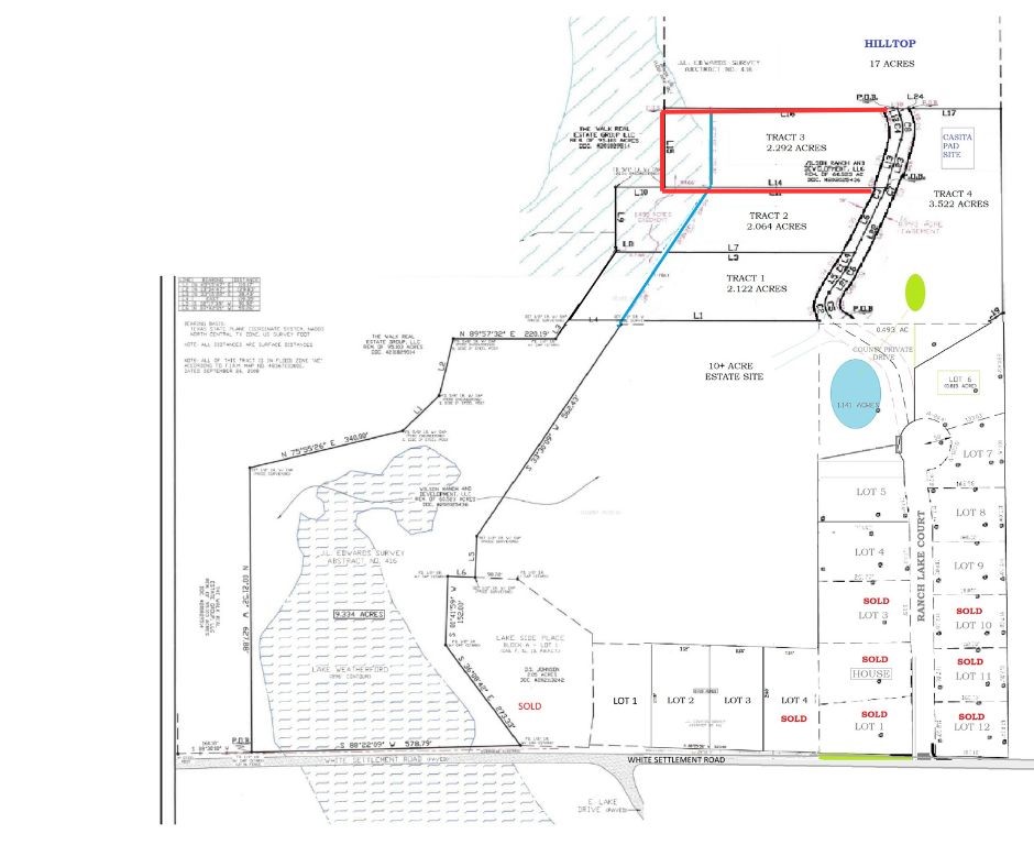 Tbd Tract 3 Ranch Lake Court Weatherford TX 76087