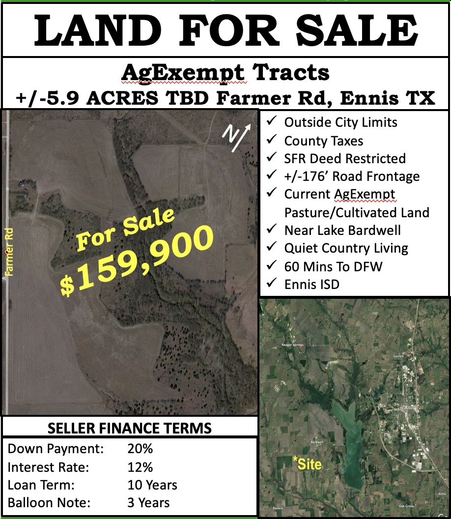 491 Farmer Road Ennis TX 75119