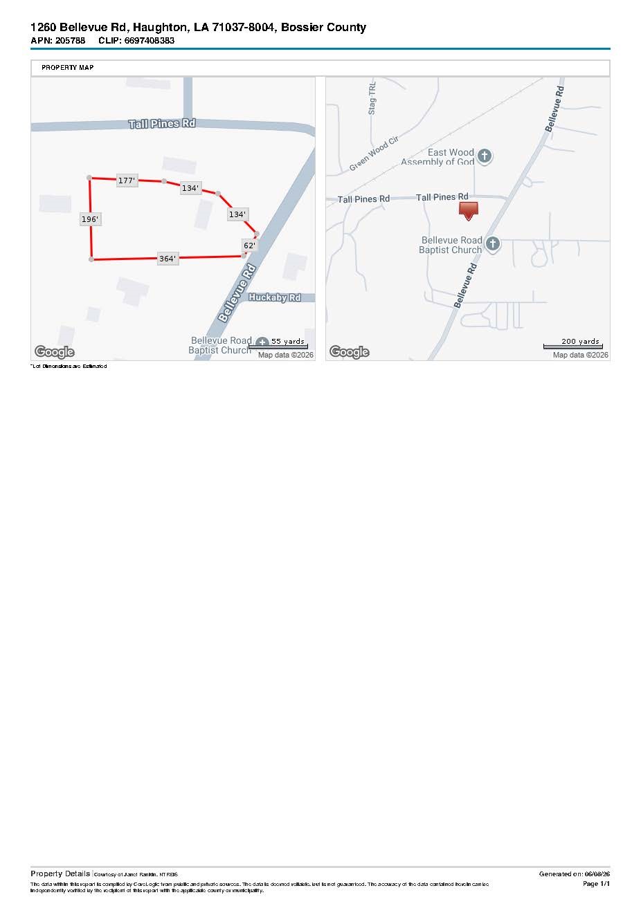 1260 Bellevue Road Haughton LA 71037