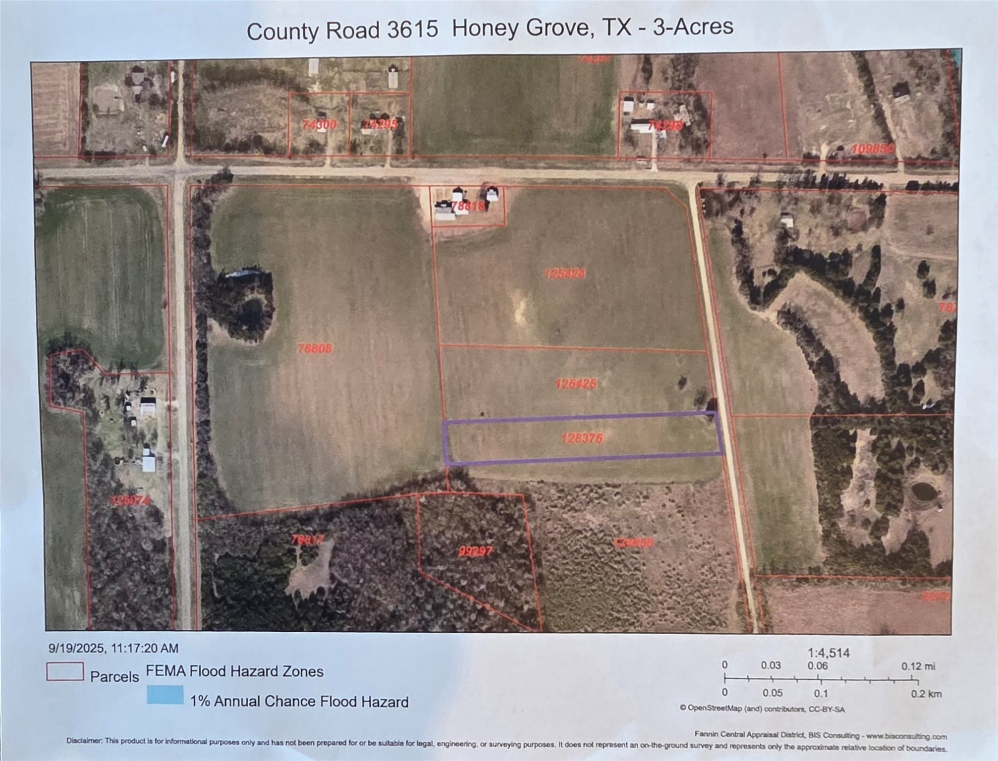 Tbd County Road 3615 Honey Grove TX 75446
