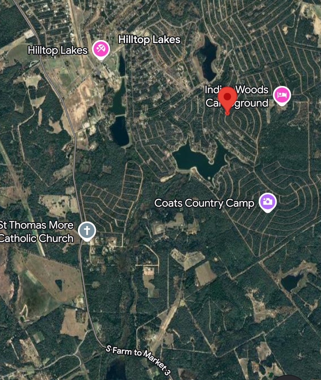Lot 3 Navajo Trail Hilltop Lakes TX 77871