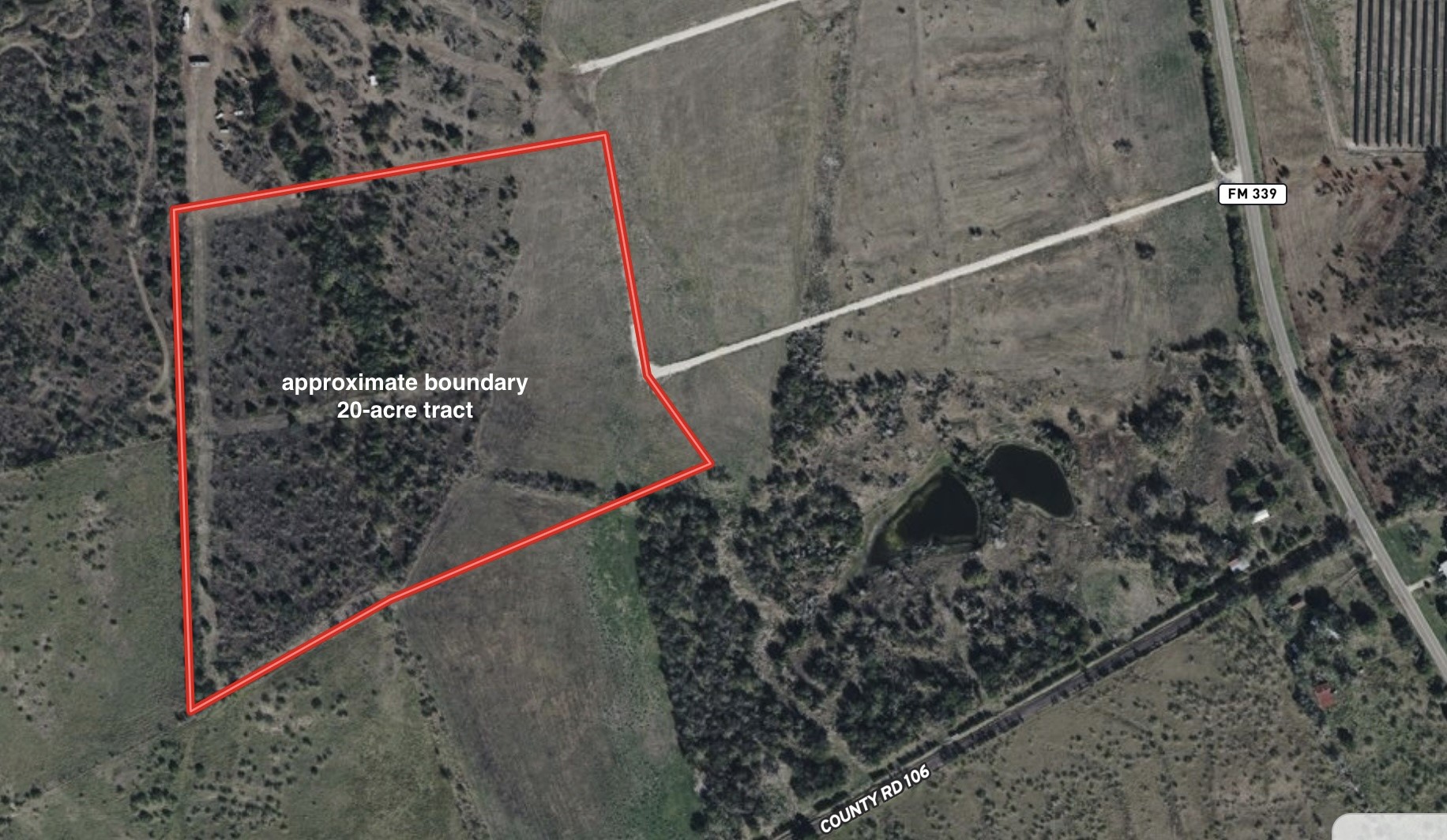 Tbd 20 Acres Fm 339 Mount Calm TX 76673