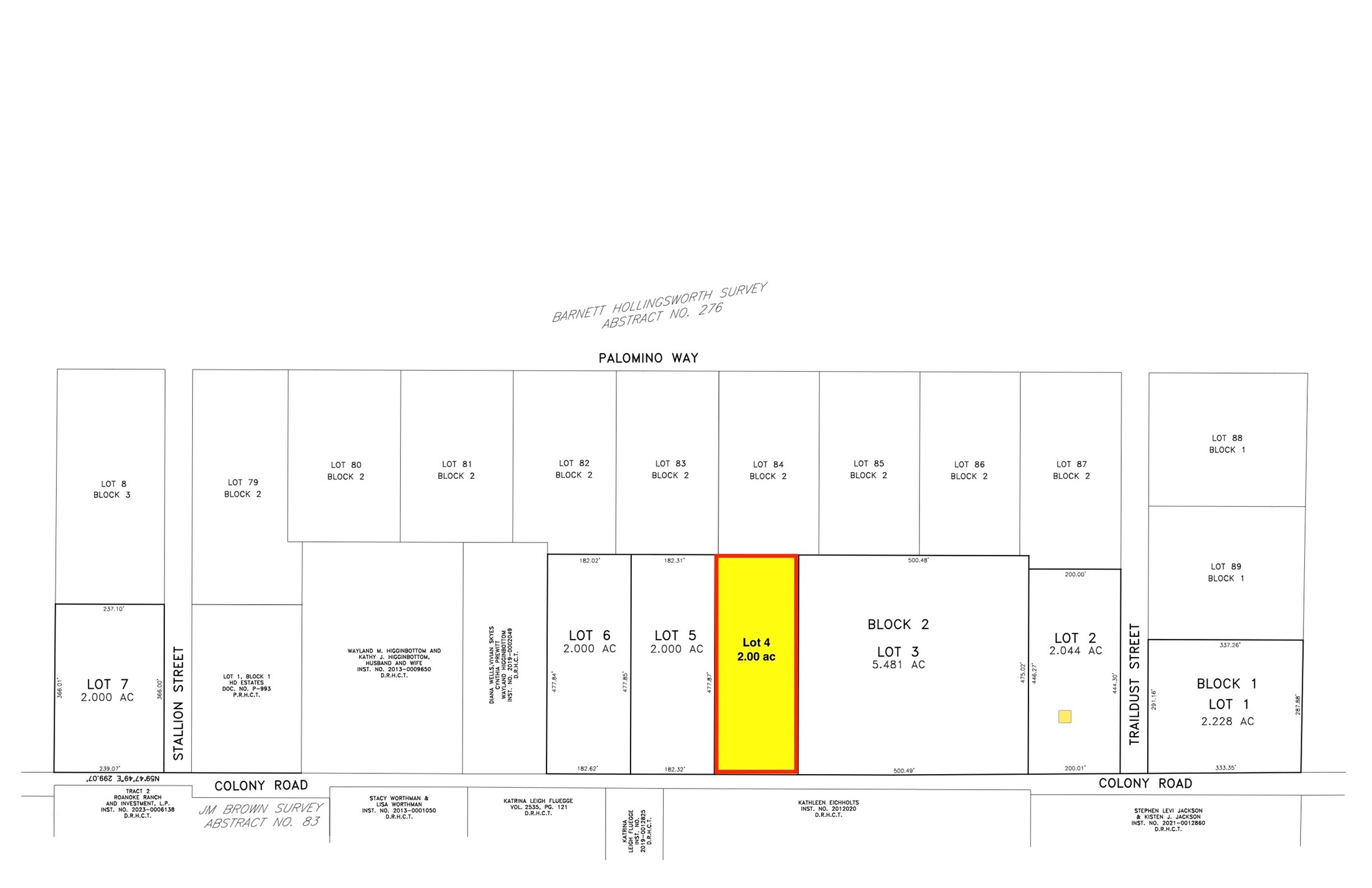 Lot 4 Colony Road Tolar TX 76476