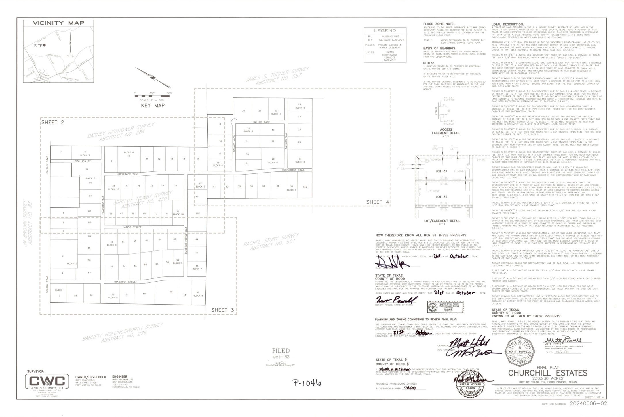 Lot 4 Colony Road Tolar TX 76476