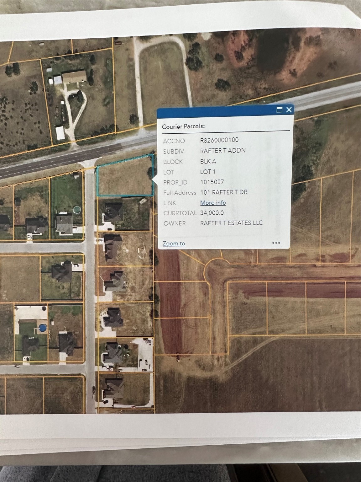 101 Rafter Drive Tuscola TX 79562
