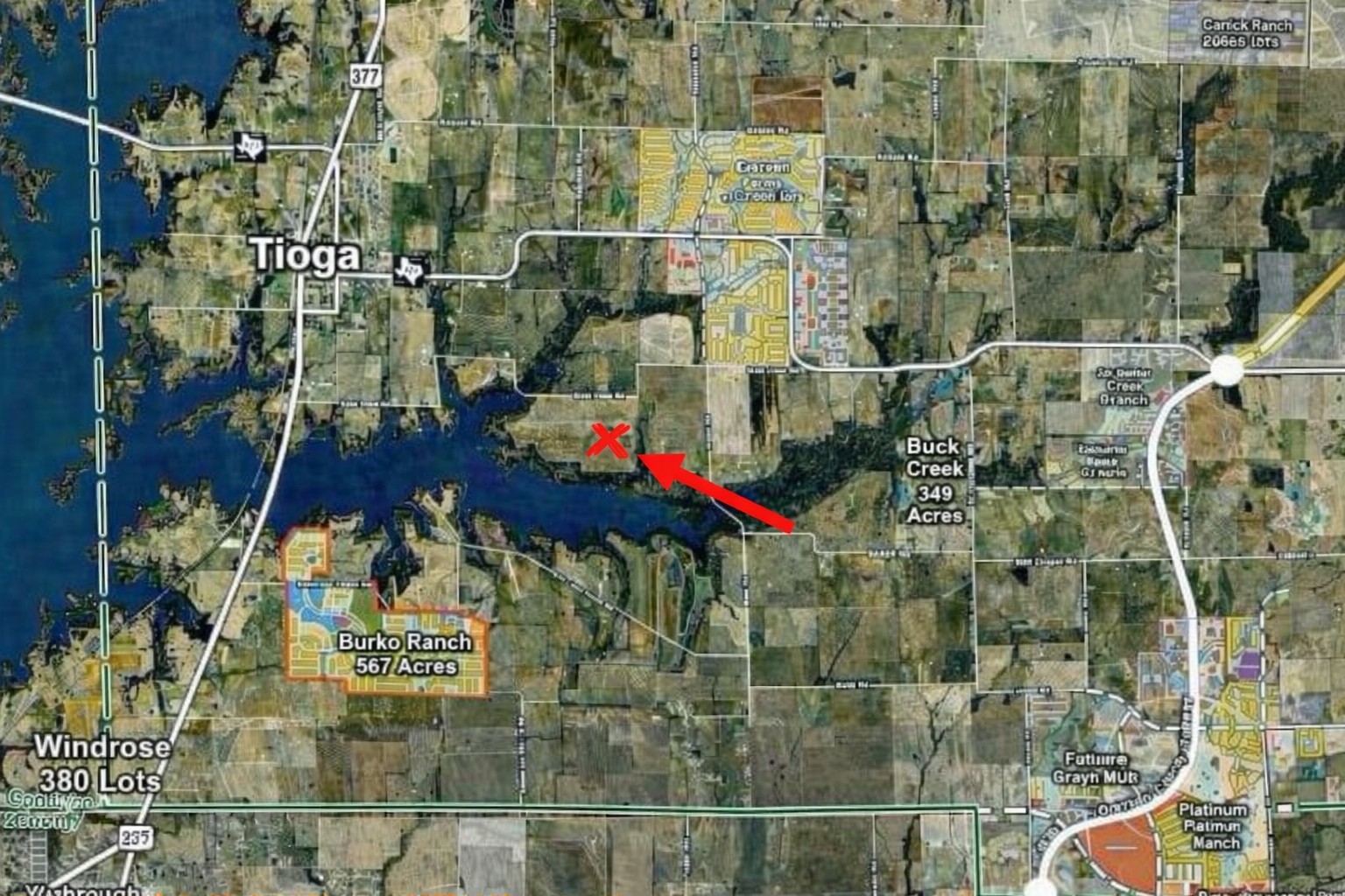 99AC Buck Creek Tioga TX 76271