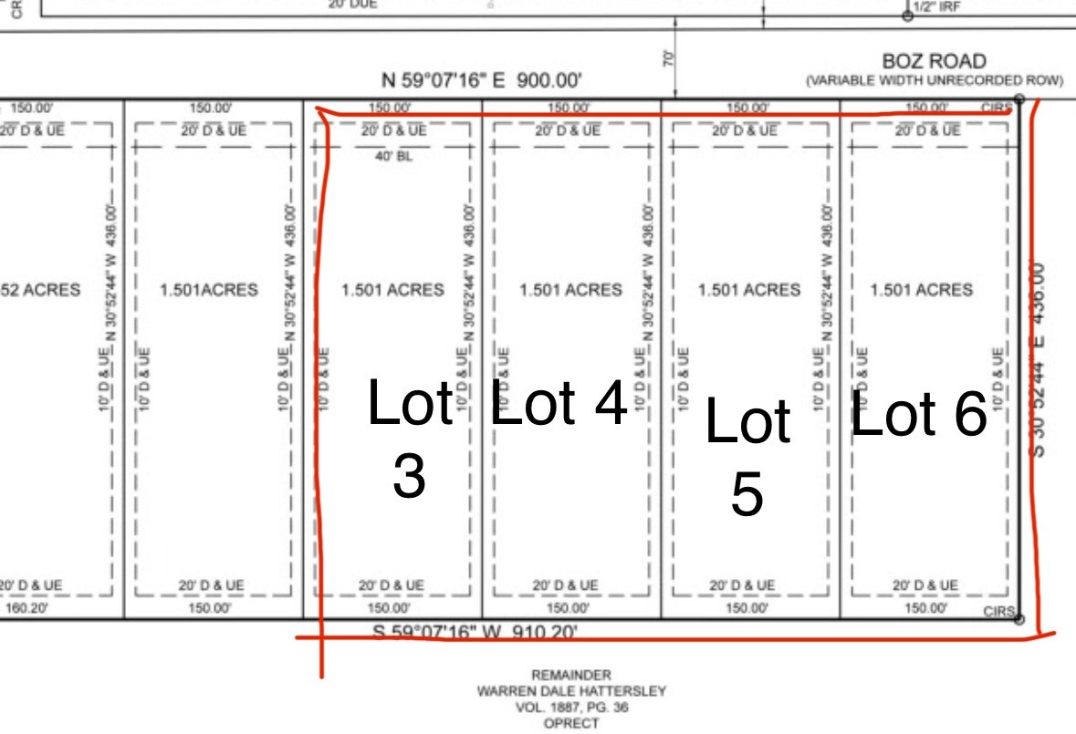 Tbd Boz Road Waxahachie TX 75167