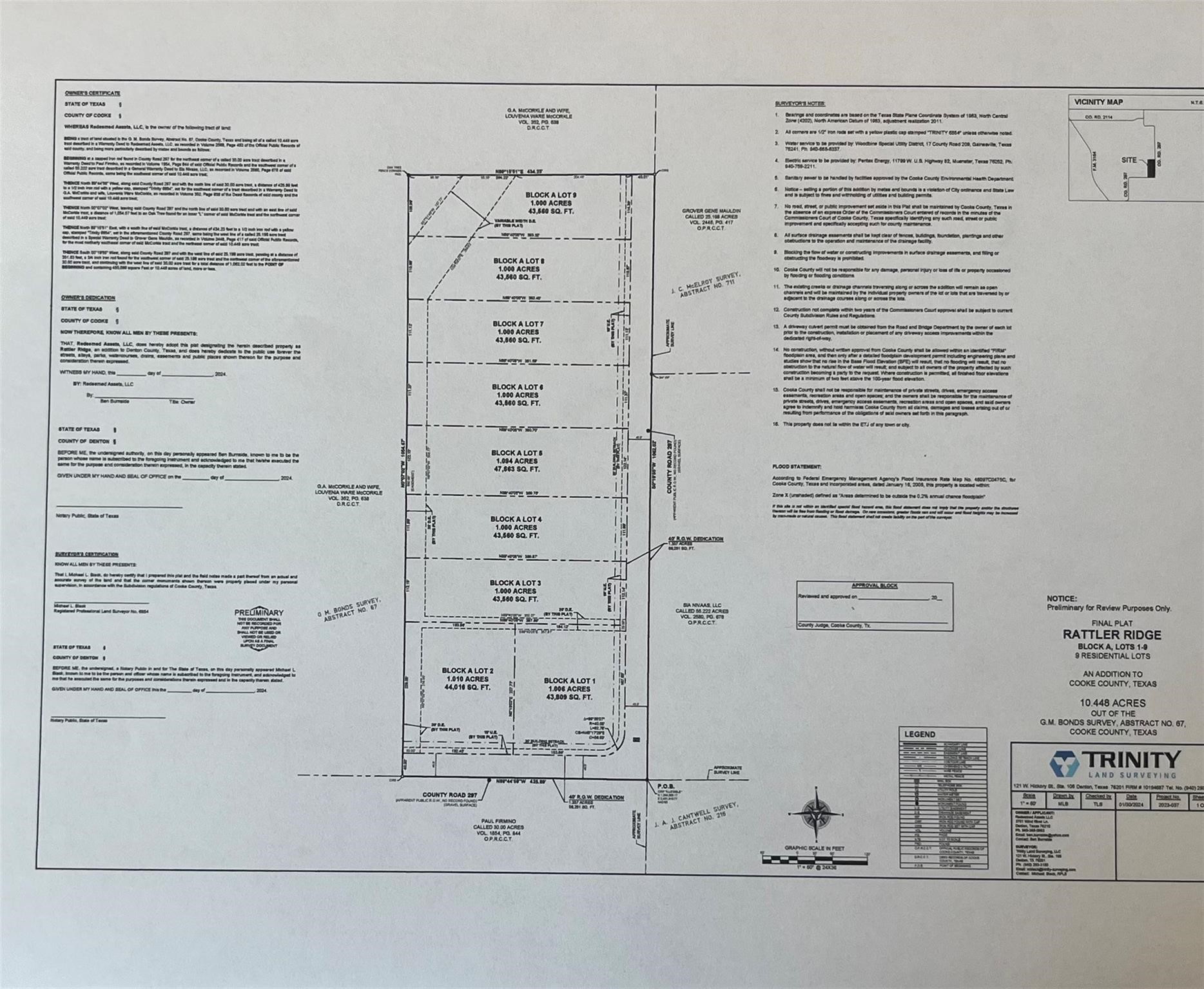 Lot 3 Cr 297 Gainesville TX 76240