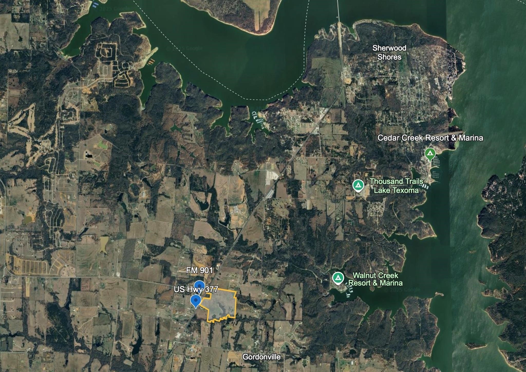 35+ Acres Us Highway 377 Gordonville TX 76245