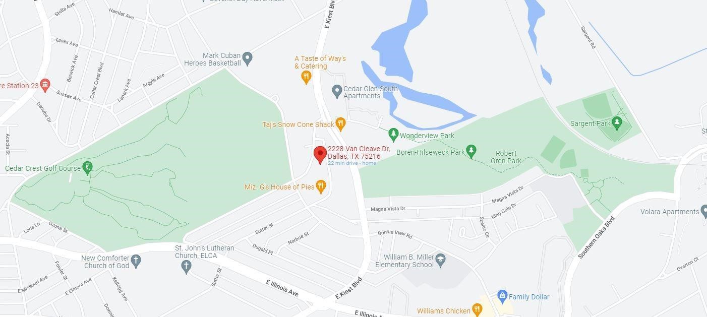 2228 Van Cleave Drive Dallas TX 75216