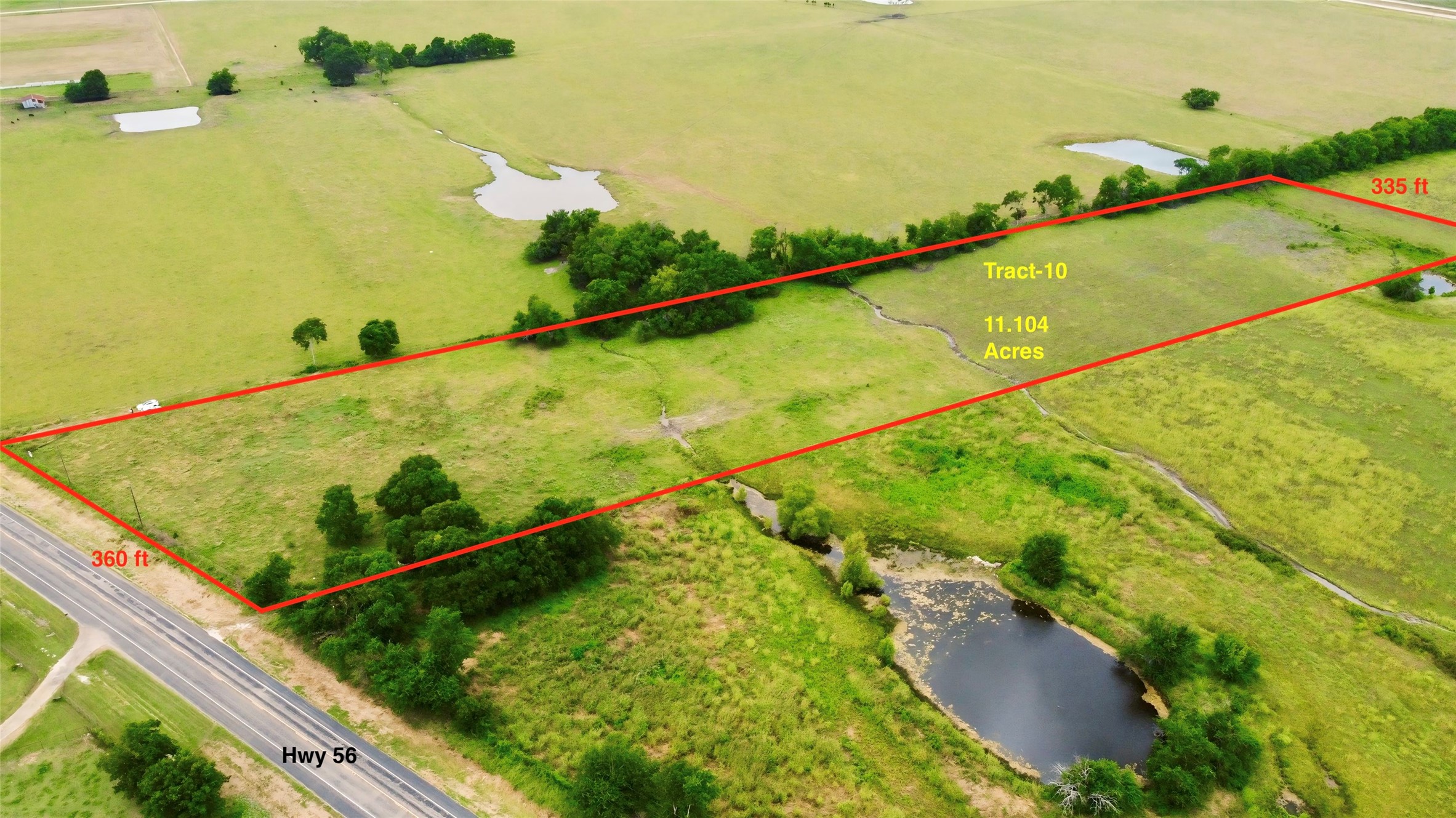 TRACT-10 E Main Street Highway 56 Honey Grove TX 75446