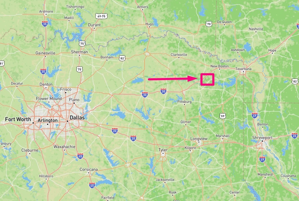 NW Cr4239 At Cr4240 Simms TX 75574