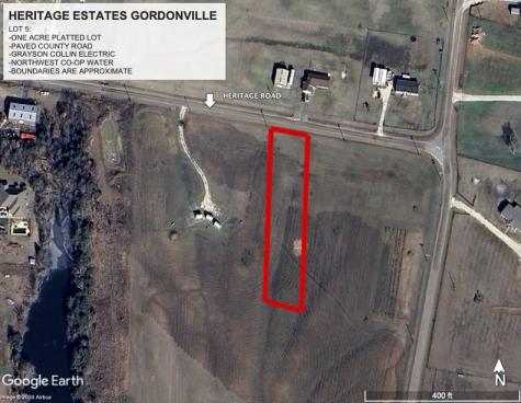 Lot 1.5 Heritage Gordonville TX 76245