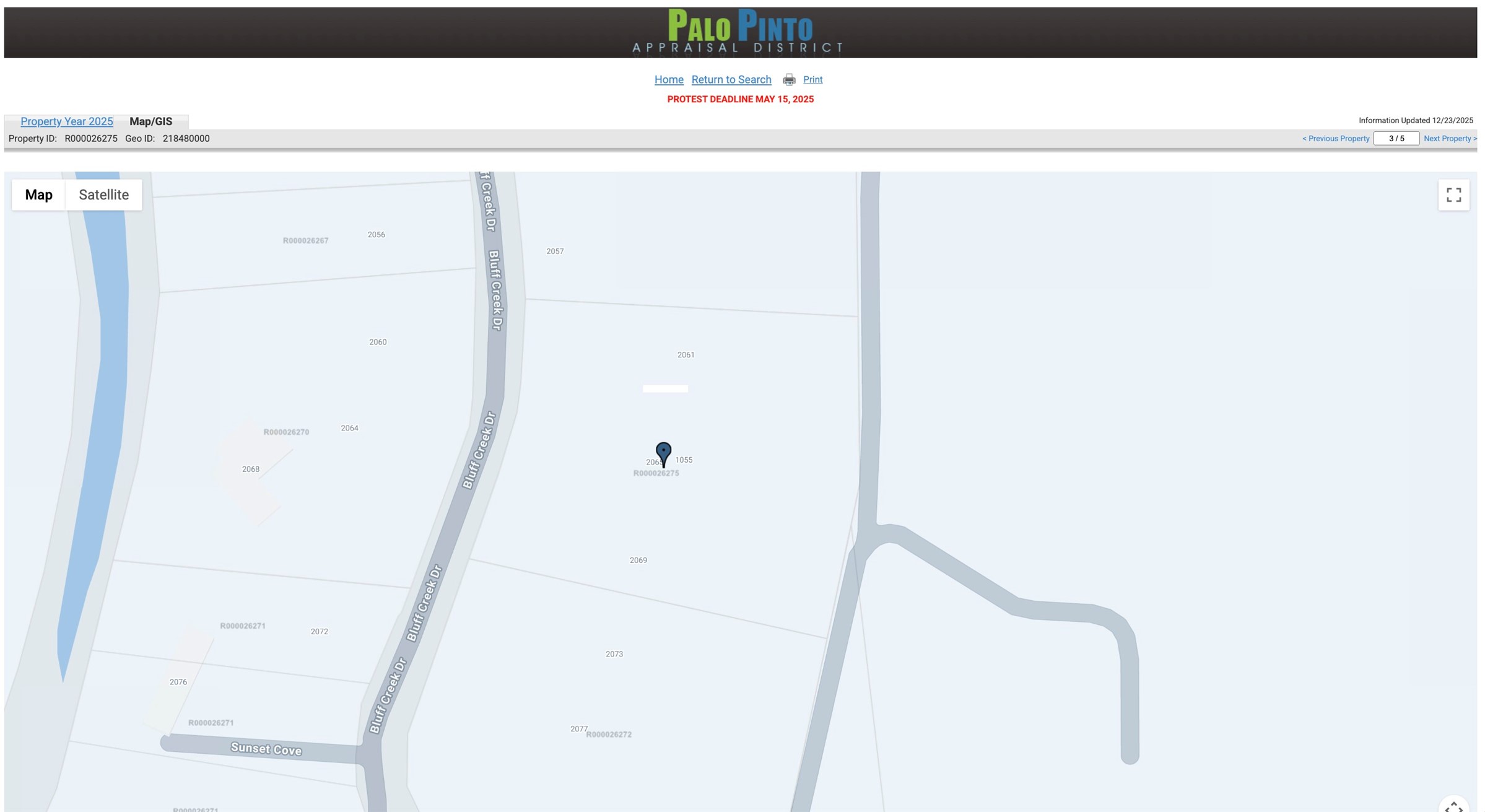 Lot 5r Bluff Creek Drive Possum Kingdom Lake TX 76475