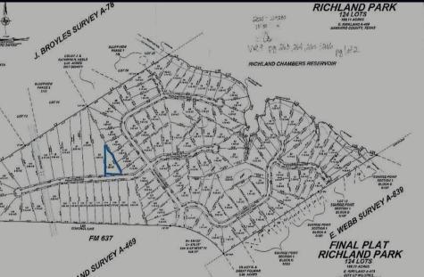 94 Pisgah Crossing 1.26 Acres Corsicana TX 75109