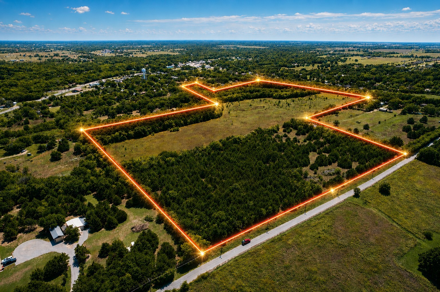40 Acres Turner Road Bells TX 75414
