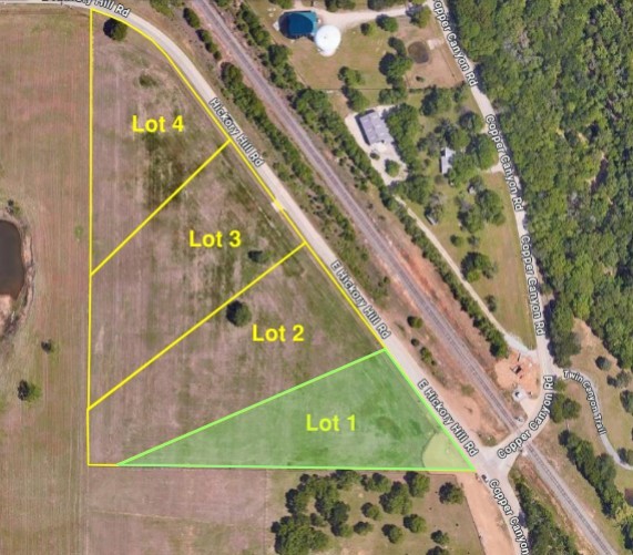 Lot 1 Hickory Hill Road Copper Canyon TX 76226