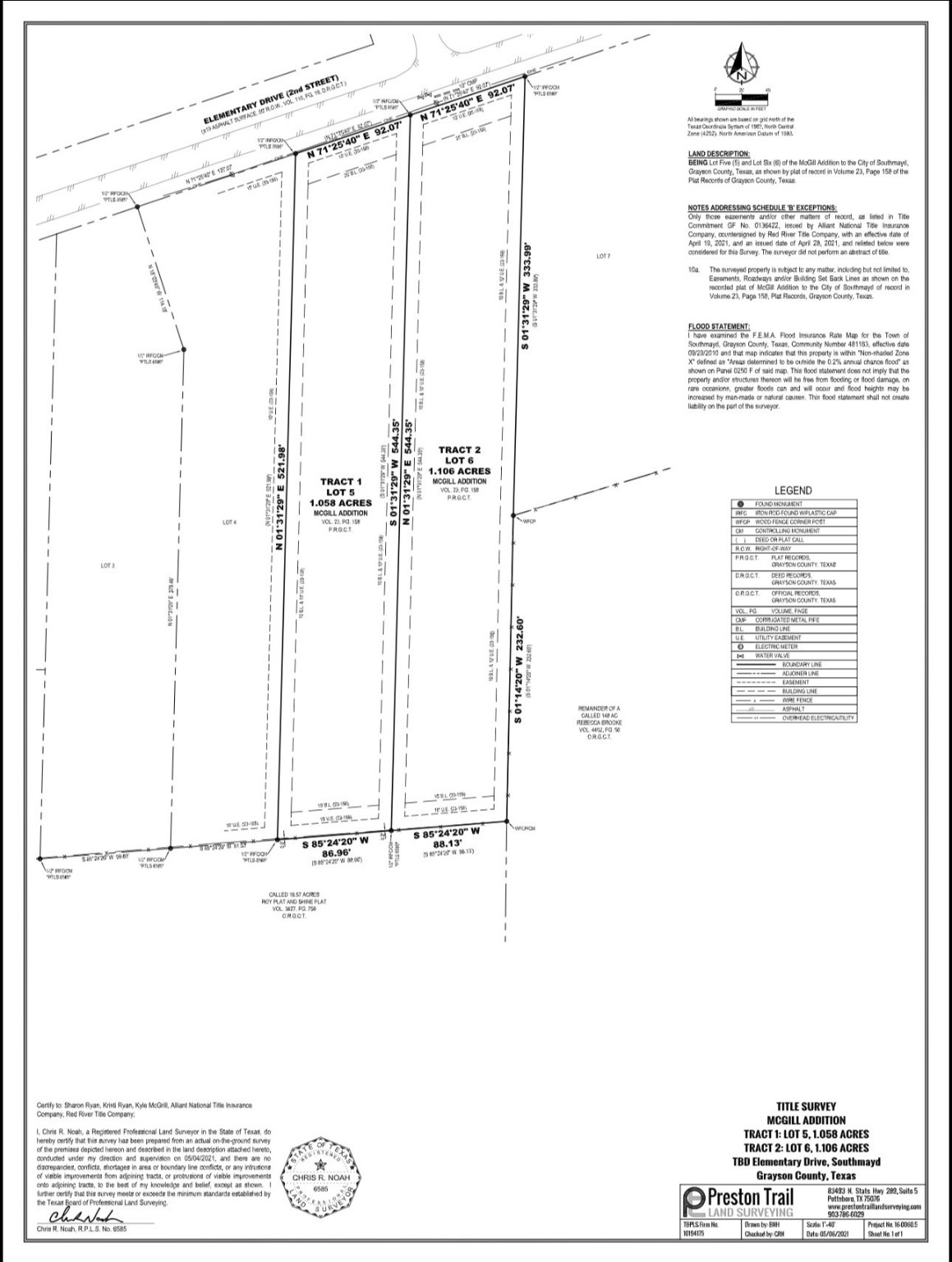 Tbd 5 Elementary Drive Southmayd TX 76268