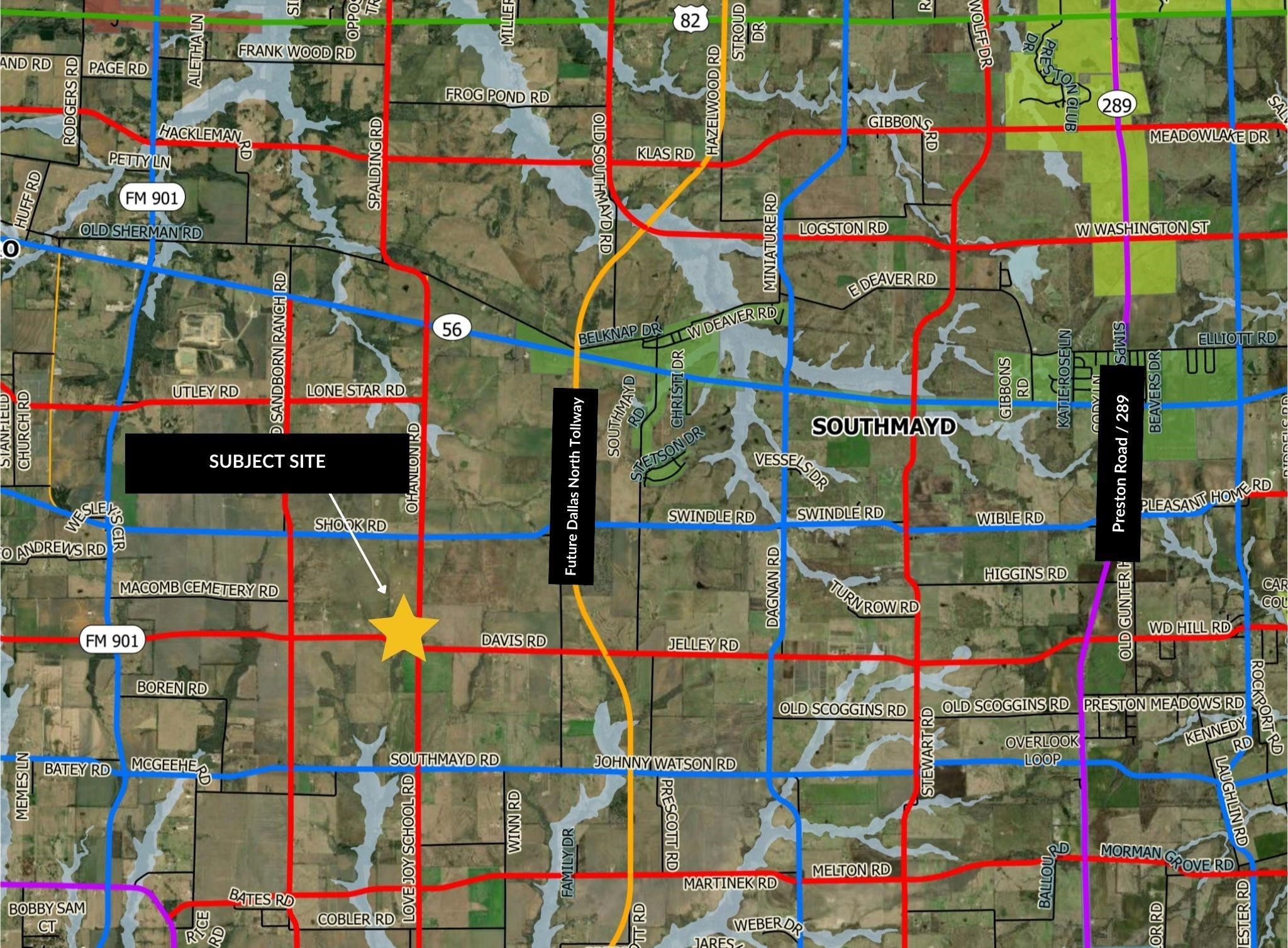 10.5 Acres Ohanlon Road Whitesboro TX 76273