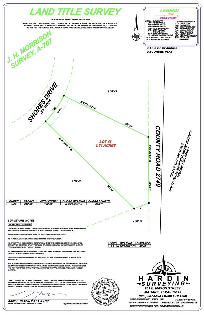744 Shores Drive Honey Grove TX 75446