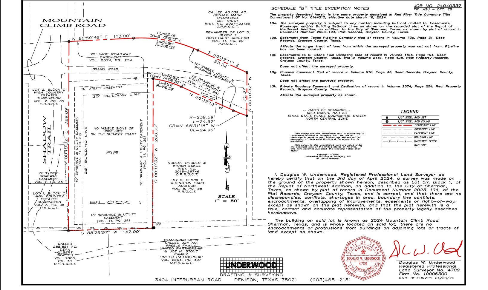 2524 Mountain Climb Road Sherman TX 75092