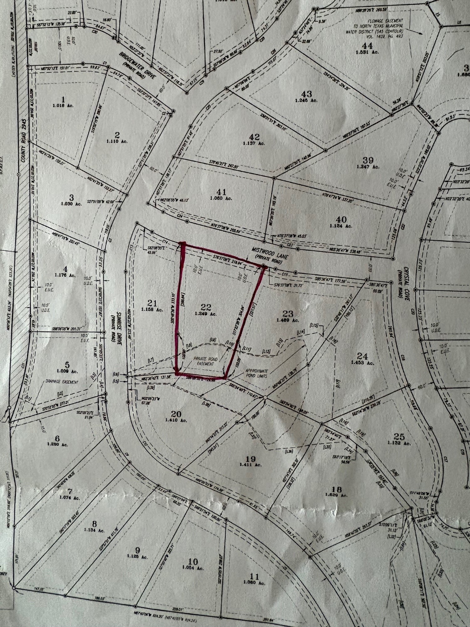 Lot 22 Mistwood Lane Dodd City TX 75438