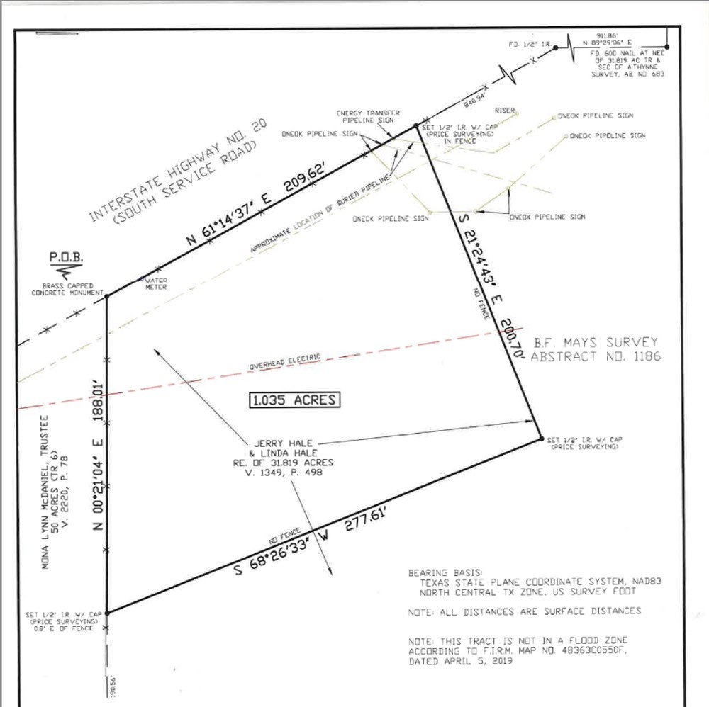 73068 Interstate 20 Gordon TX 76453