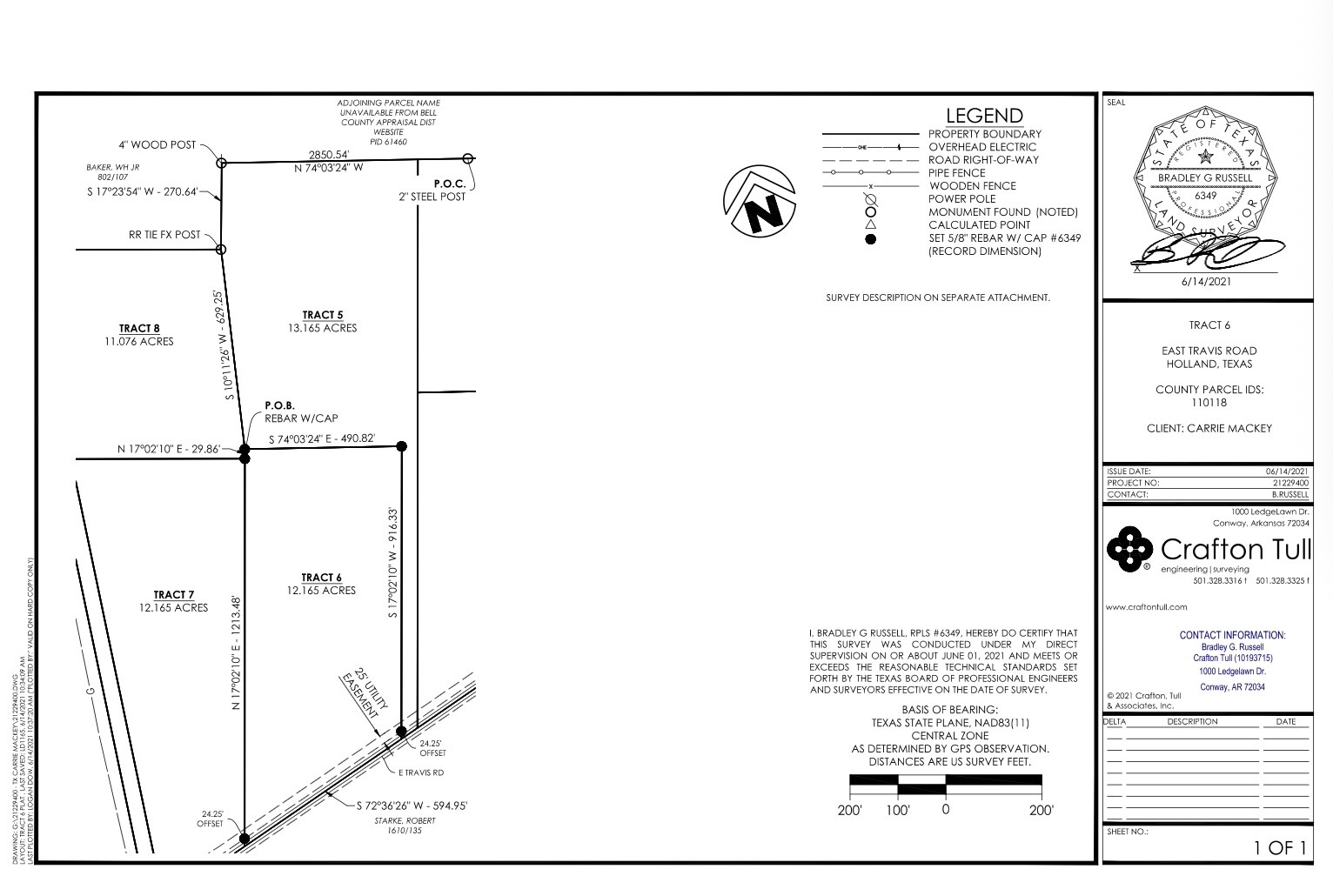Tbd Tract #5 E Travis Holland TX 76534