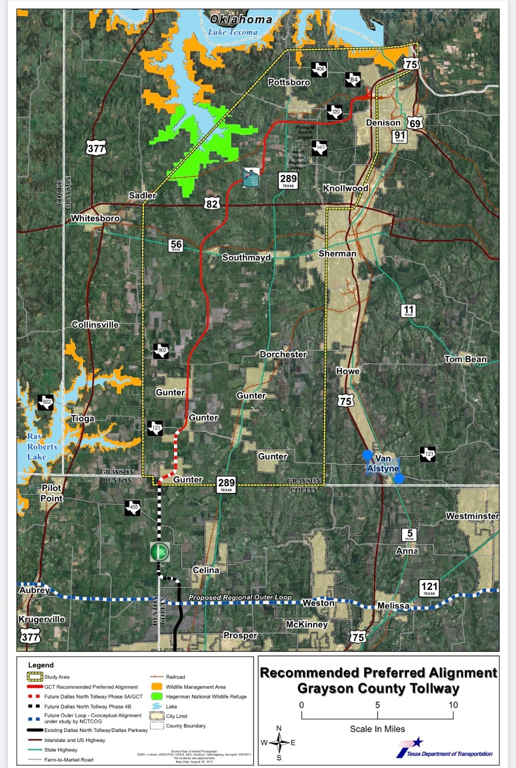 10.11 Acres Airport Road Tioga TX 76271
