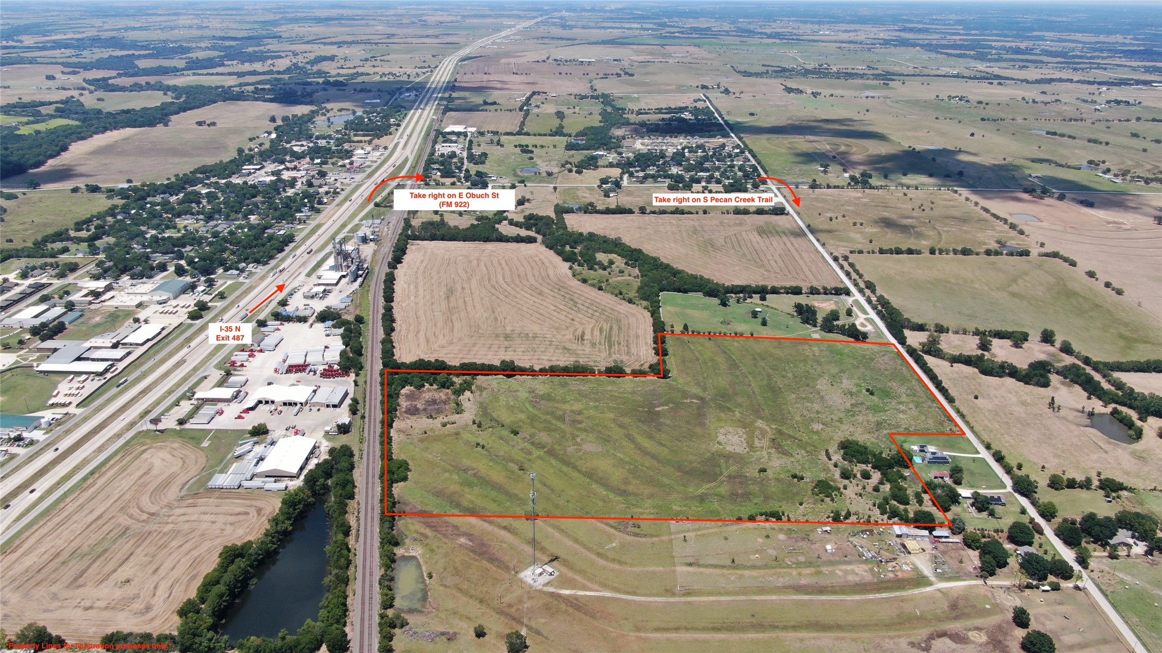 0 S Pecan Creek Trail Valley View TX 76272