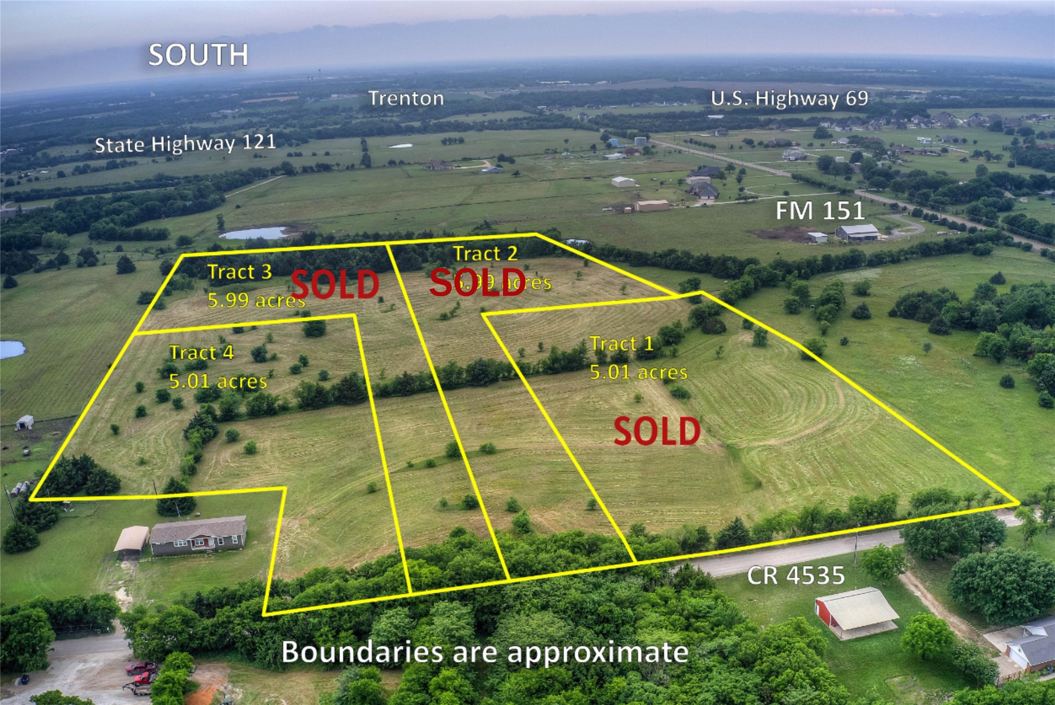 Lot 4 Cr 4535 Trenton TX 75490