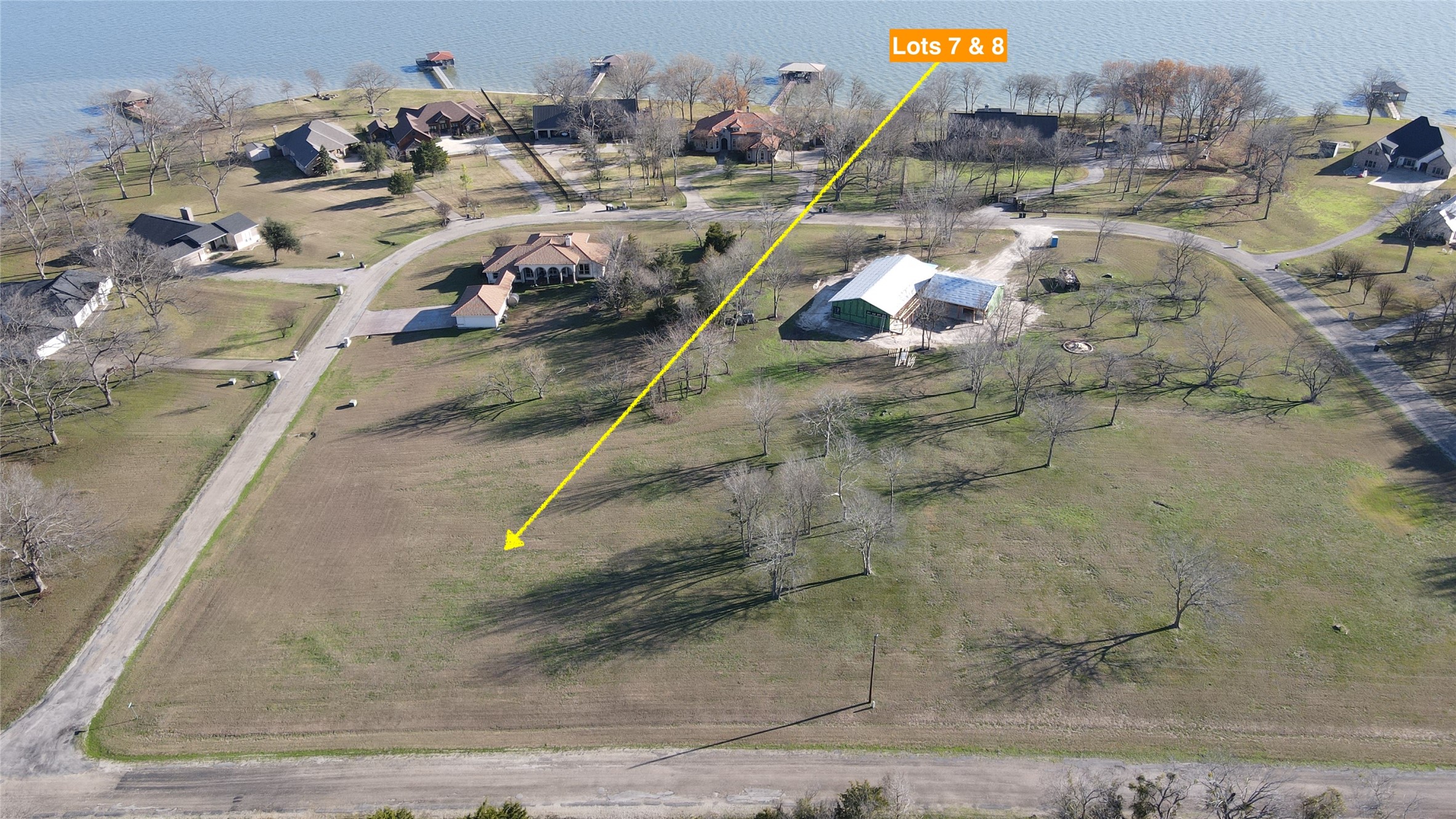 Lot 7 & 8 Francisco Bay Drive Kerens TX 75144