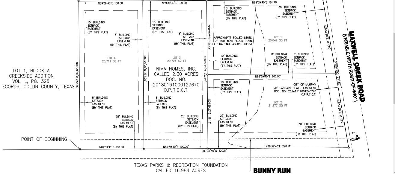 Lot 1 Maxwell Creek Road Murphy TX 75094