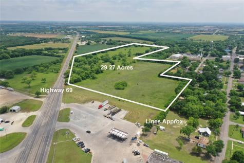 29.366 Ac South Side Highway 69 Trenton TX 75490