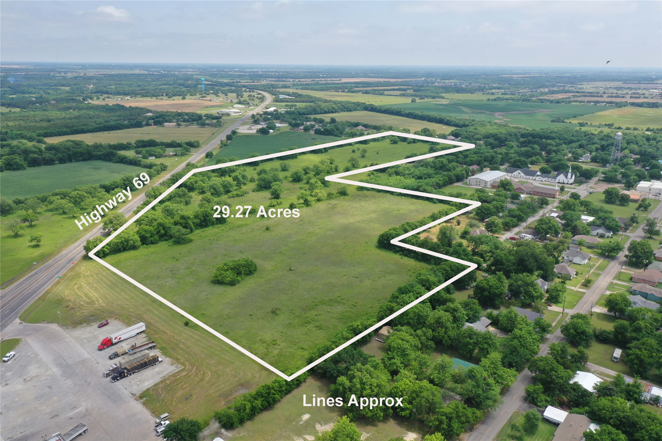 29.366 Ac South Side Highway 69 Trenton TX 75490